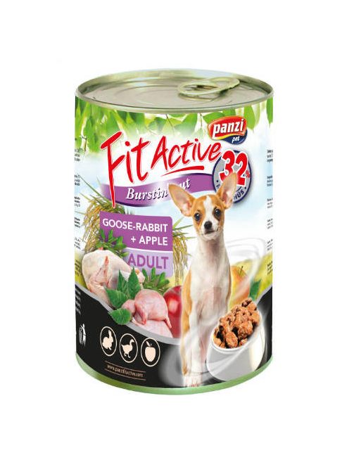 Panzi FitActive DOG 415g konzerv liba-nyúl-alma