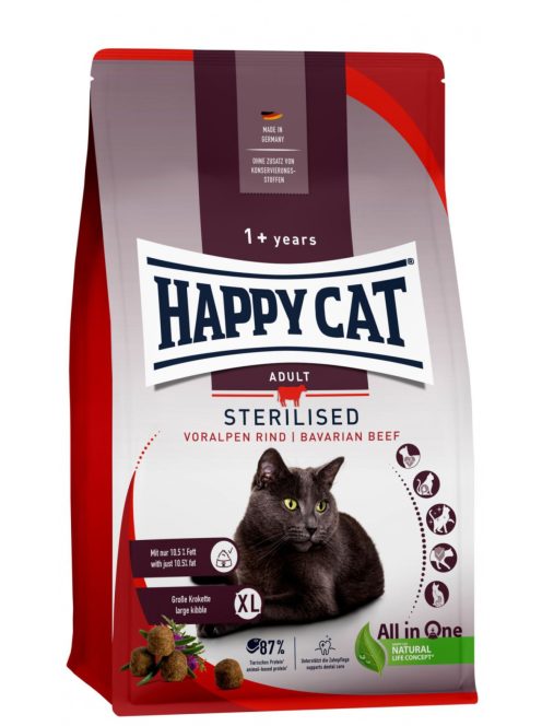 Happy Cat Adult Sterilised Marha 1,3kg