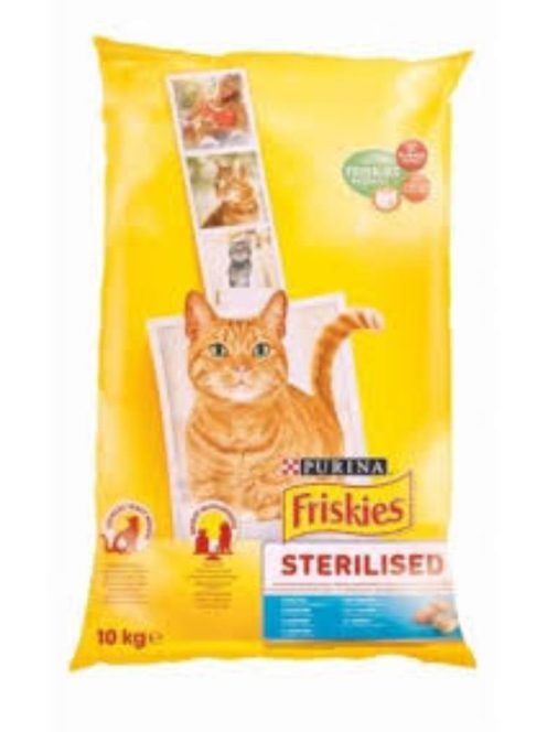 Friskies 10kg Steril száraz macskatáp