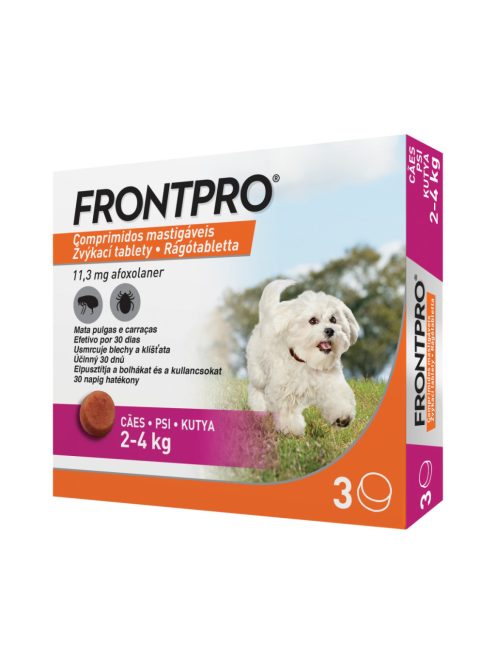 FRONTPRO tabletta 3db (2-4 kg)