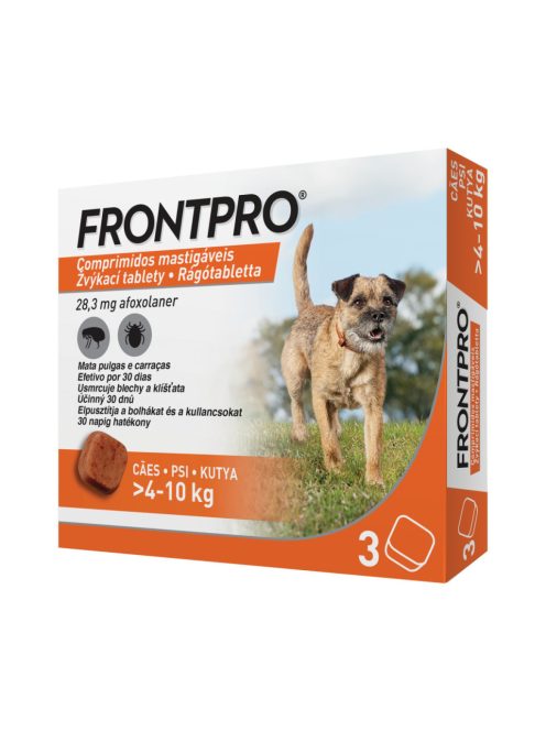 FRONTPRO tabletta 3db (4-10 kg)