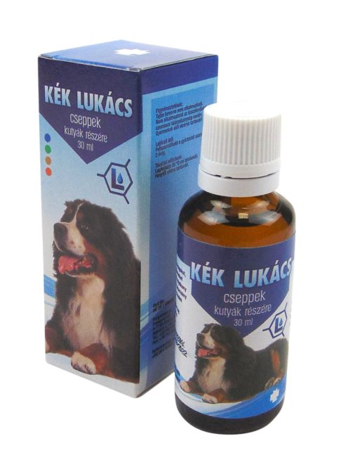 Kék Lukács Cseppek Kutyáknak 30ml