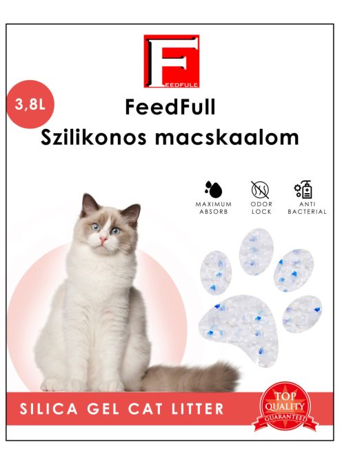 Feedfull 3,8l szilikonos macskaalom