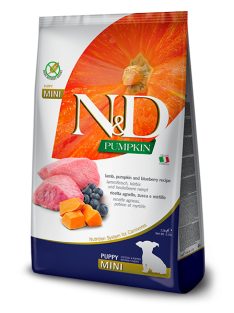   N&D Pumpkin Dog bárány&áfonya sütőtökkel puppy mini 7kg