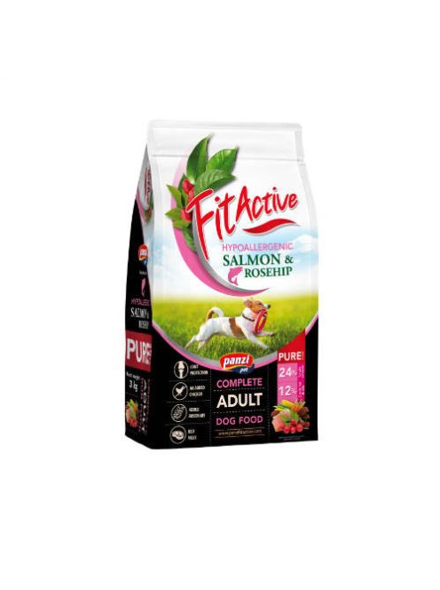 FitActive PURE 3kg Hypoallergenic Lazac - Csipkebogyó