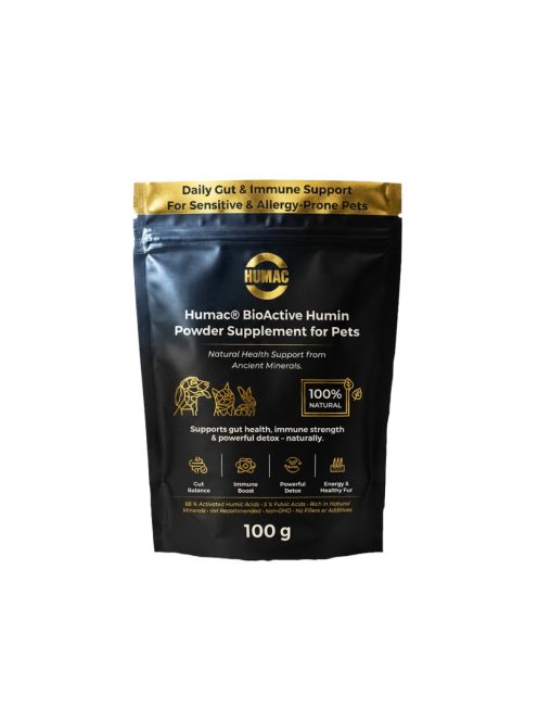 Humac BioActive Humin Powder – Supplement for Pets 100g