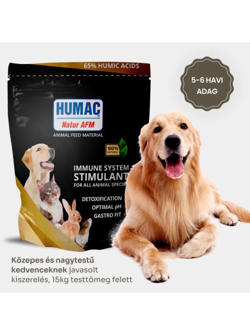 Humac BioActive Humin Powder – Supplement for Pets 500g