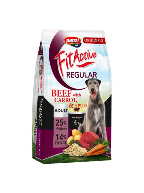 Panzi FitActive Originals 4kg Regular Marha és Sárgarépa