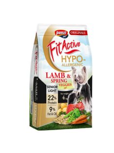   Panzi FitActive Originals 4kg Adult Senior/Light Hypoallergenic Bárány&Tavaszi zöldségek