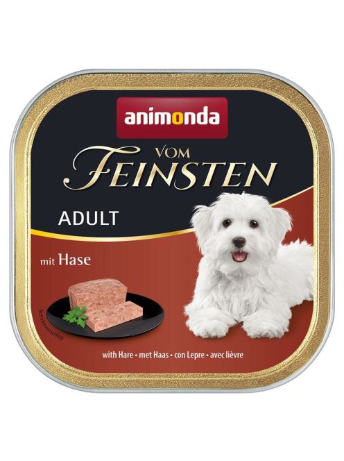 Animonda Vom Feinsten Adult Vadnyúl Alutálcás Kutyaeledel 150g