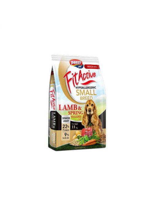 Panzi FitActive Originals SMALL BREEDS 11kg Adult Senior/Light Hypoallergenic Bárány&Tavaszi zöldségek