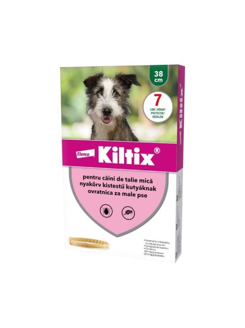 Kiltix kullancs- és bolhanyakörv S - 38cm