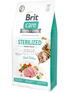   Brit Care Cat 7kg Gabonamentes Sterilised - Urinary Health Chicken