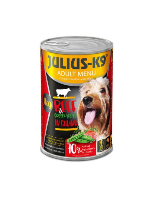 JULIUS-K9 DOG 1240g Marha + borsó