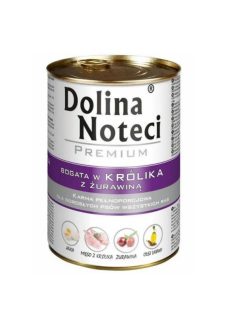 Dolina Noteci Premium 800g Nyúl és Áfonya Kutyakonzerv