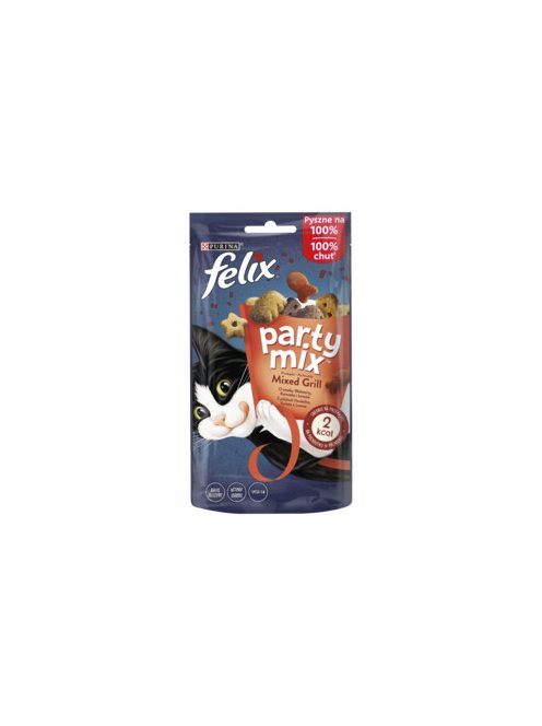 Félix Party Mix 60g Grill Marha + Csirke + Lazac
