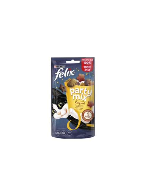 Félix Party Mix 60g Original Csirke + Máj + Pulyka