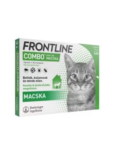 Frontline Combo csepp macskáknak, 3db