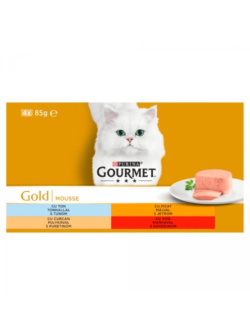 Gourmet 4X85g Finom Pástétom Cs, L, Vese, Nyúl  Konzerv