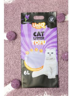   UNIQ PETS MACSKAALOM TOFU biológiailag lebomló levendula illattal 2,5 kg (UCL0003)