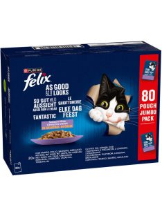 Félix Fantastic Vegyes Válogatás Aszpikban 80x85g