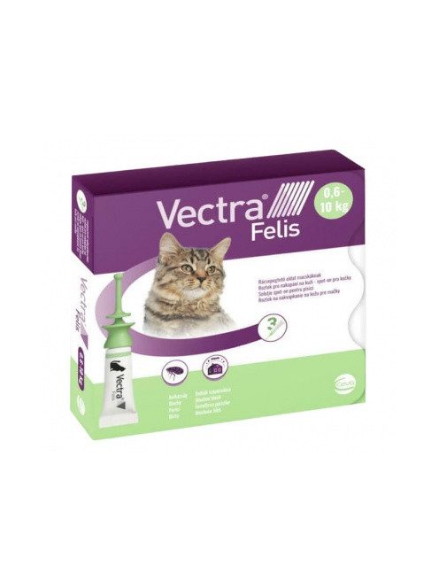 Vectra Spot on Felis Macskáknak 0,6-10kg 3x