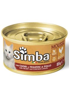 Simba Cat 85g Mousse Szív és Csirkemáj