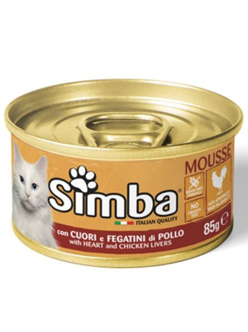 Simba Cat 85g Mousse Szív és Csirkemáj