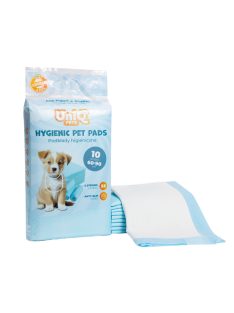   UNIQ PETS Higiéniai Pelenka háziállatoknak, 60x90 cm, 10 db/csomag (CUPP0021)