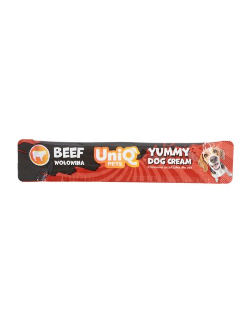 UNIQ PETS Kutya Jutalomfalat Ízletes Krémmel 15g Marha (UDS2002)