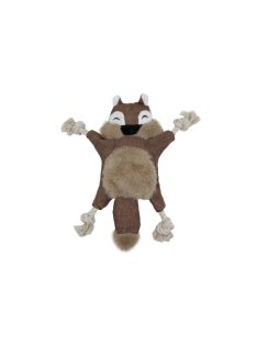   UNIQ PETS Plüss Kutyajáték, Zörgő Mókus 28x26cm (UDT0215-C)
