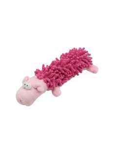   UNIQ PETS Plüss Kutyajáték – Zörgő Malac sípolóval 24,5x12cm (UDT0214-A)