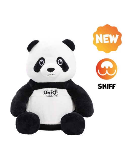 UNIQ PETS Plüss Kutyajáték – Óriáspanda, sípolóval 23,3x19,3cm (UDT0287)