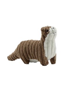   UNIQ PETS Plüss Kutyajáték  – Sípolós Barna Vidra, 20x7x11cm (UDT0008)