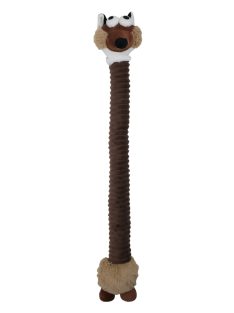   UNIQ PETS plüss kutyajáték – hosszú róka sípolóval, 66x10cm (UDT0219-C)