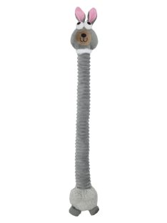   UNIQ PETS plüss kutyajáték  – hosszú nyúl sípolóval, 66x10cm (UDT0219-B)