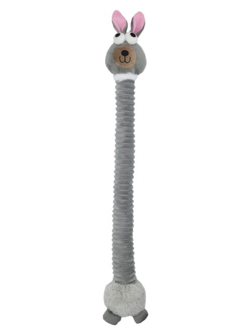 UNIQ PETS plüss kutyajáték  – hosszú nyúl sípolóval, 66x10cm (UDT0219-B)