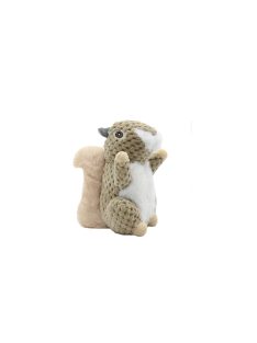   UNIQ PETS plüss kutyajáték  – mókus sípolóval, 18x15 cm (UDT0211-B)