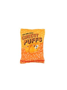   UNIQ PETS plüss kutyajáték chipses zacskó – zsinóros, ropogós jutalomfalat-utánzatokkal és sípolóval 15x20 cm (UDT0241-E)