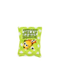   UNIQ PETS plüss kutyajáték – zsinóros, babformájú elemekkel és sípolóval 15x20 cm (UDT0241-D)