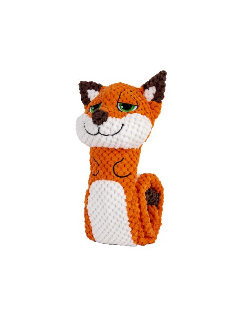 UNIQ PETS plüss kutyajáték – hosszú, nyújtható róka sípolóval 70x13x9 cm (UDT0003)