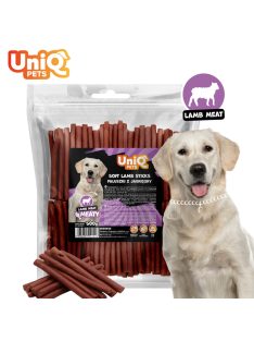   UNIQ PETS KUTYASNACK Puha Bárányhúsos rudacskák 500g (UDS0040)