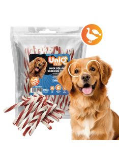   UNIQ PETS KUTYASNACK Kacsa és Tőkehal Szendvicsrúd 500g (UDS0074)