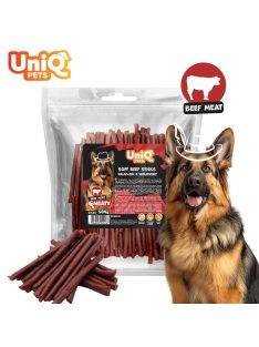   UNIQ PETS KUTYASNACK Puha Marhahús Rudacskák 500g (UDS0041)