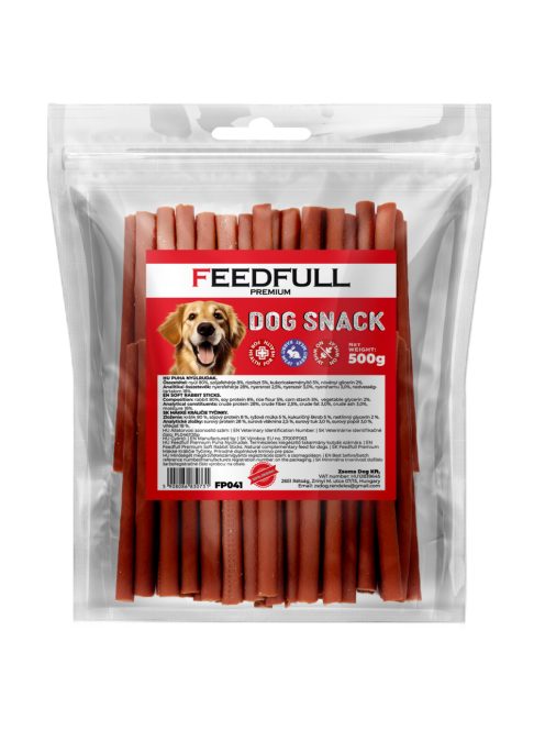 Feedfull Premium Puha Nyúlrudak kutya jutalomfalat 500g (FP041)