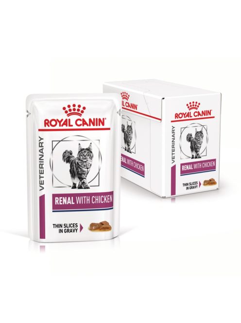Royal Canin VHN Cat Renal Chicken - csirkehússal 12x85g