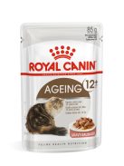 ROYAL CANIN AGEING 12+ GRAVY - idős macska szószos nedves táp  (12*85g)