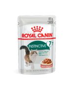 ROYAL CANIN INSTICTIVE 7+ GRAVY -  idősödő macska szószos nedves táp (12*85g)