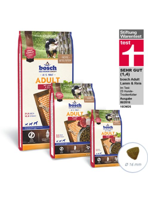 Bosch Adult Lamb & Rice 15kg