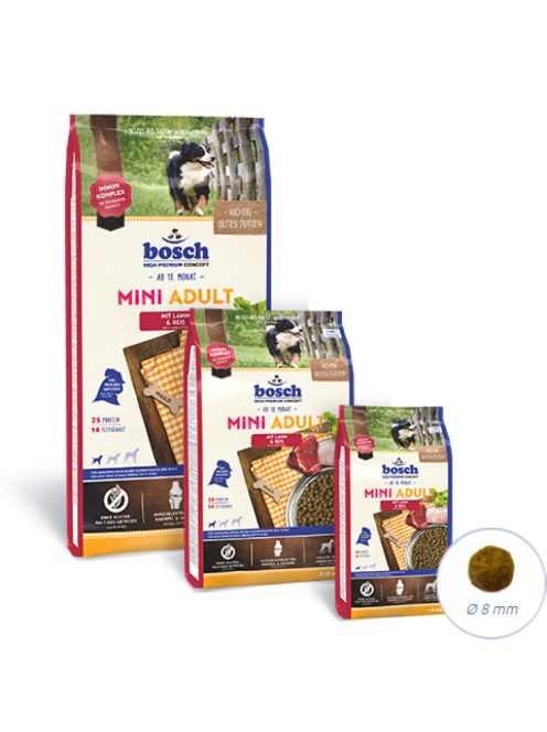 Bosch Adult Mini Lamb & Rice 15kg